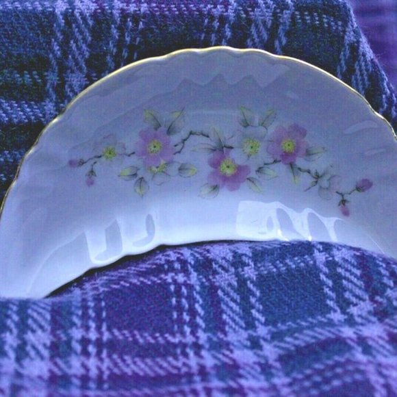 Old Nuremberg Bavaria Germany Floral Bone Dishes - Picture 2 of 8